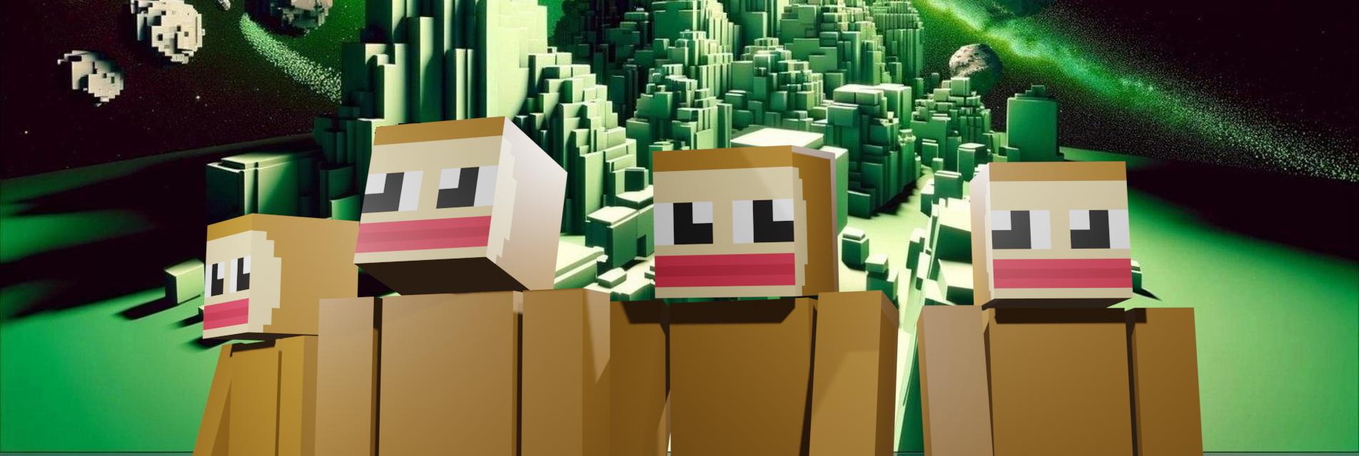 Monkecube: When Primates Took Over the Metacube